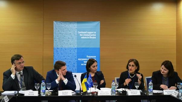 Arvinder Sambei at CoE seminar in Kiev